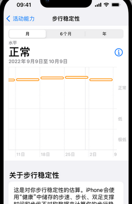 连云iPhone手机维修如何在iPhone开启'步行稳定性通知'