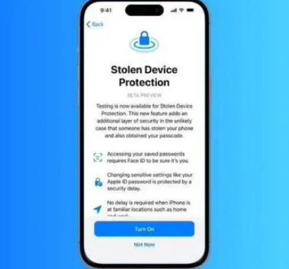 连云苹果授权维修店分享被盗设备保护功能开启方法 