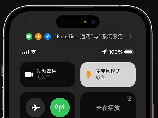 连云苹果授权维修网点分享iPhone在通话时让你的声音更清晰 