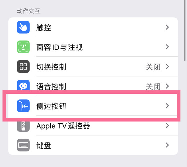 连云苹果14维修店分享iPhone14 Plus侧键双击下载功能关闭方法 